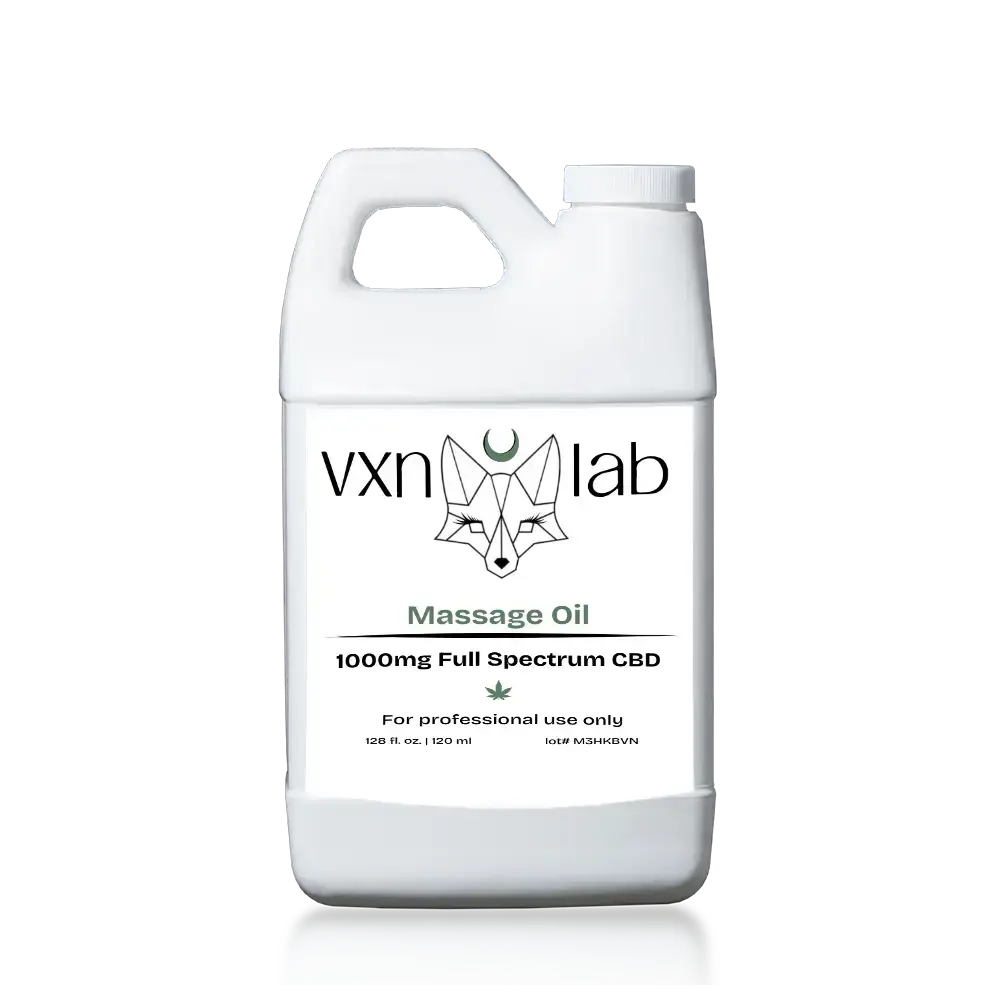 Full Resilience - Restoring Massage OIl - 4000mg Full Spectrum CBD -32 oz - Backbar House of VXN bodycare House of VXN