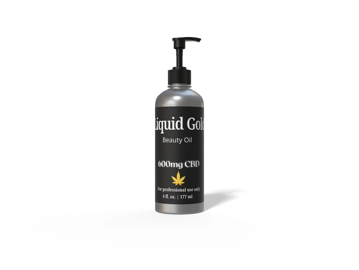 Liquid Gold - Treatment Oil - 600mg CBD - 6oz - Backbar House of VXN