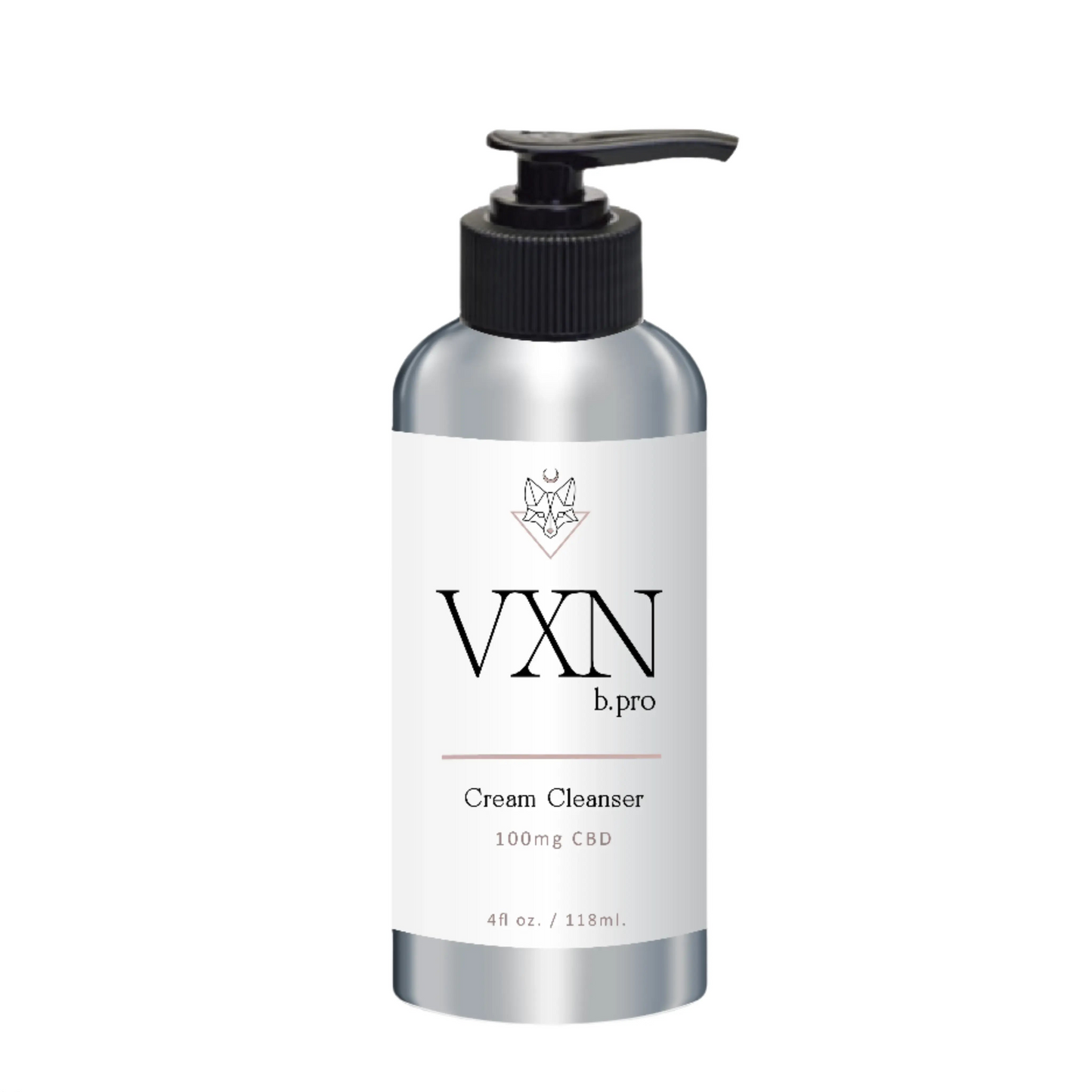 Cream Cleanser - 200mg CBD - 4oz Customizable House of VXN Skincare House of VXN formerly Color Up Therapeutics