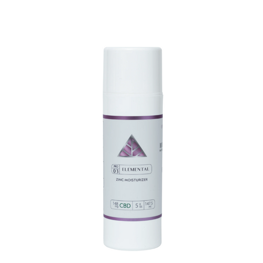 Color Up ELEMENTAL Zinc Moisturizer 5 oz backbar jar on a white background