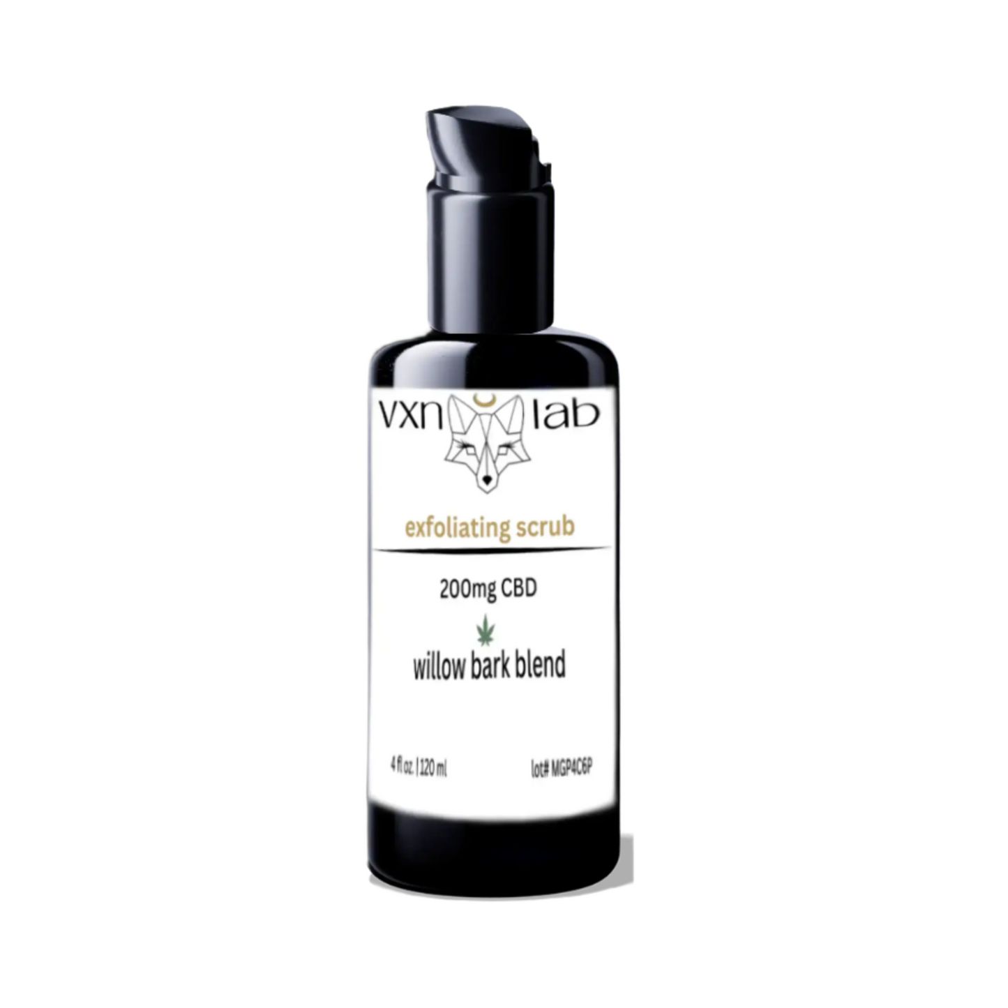 Grit Ritual - Exfoliating Scrub - 240mg CBD - 4oz Customizable House of VXN Skincare House of VXN formerly Color Up Therapeutics