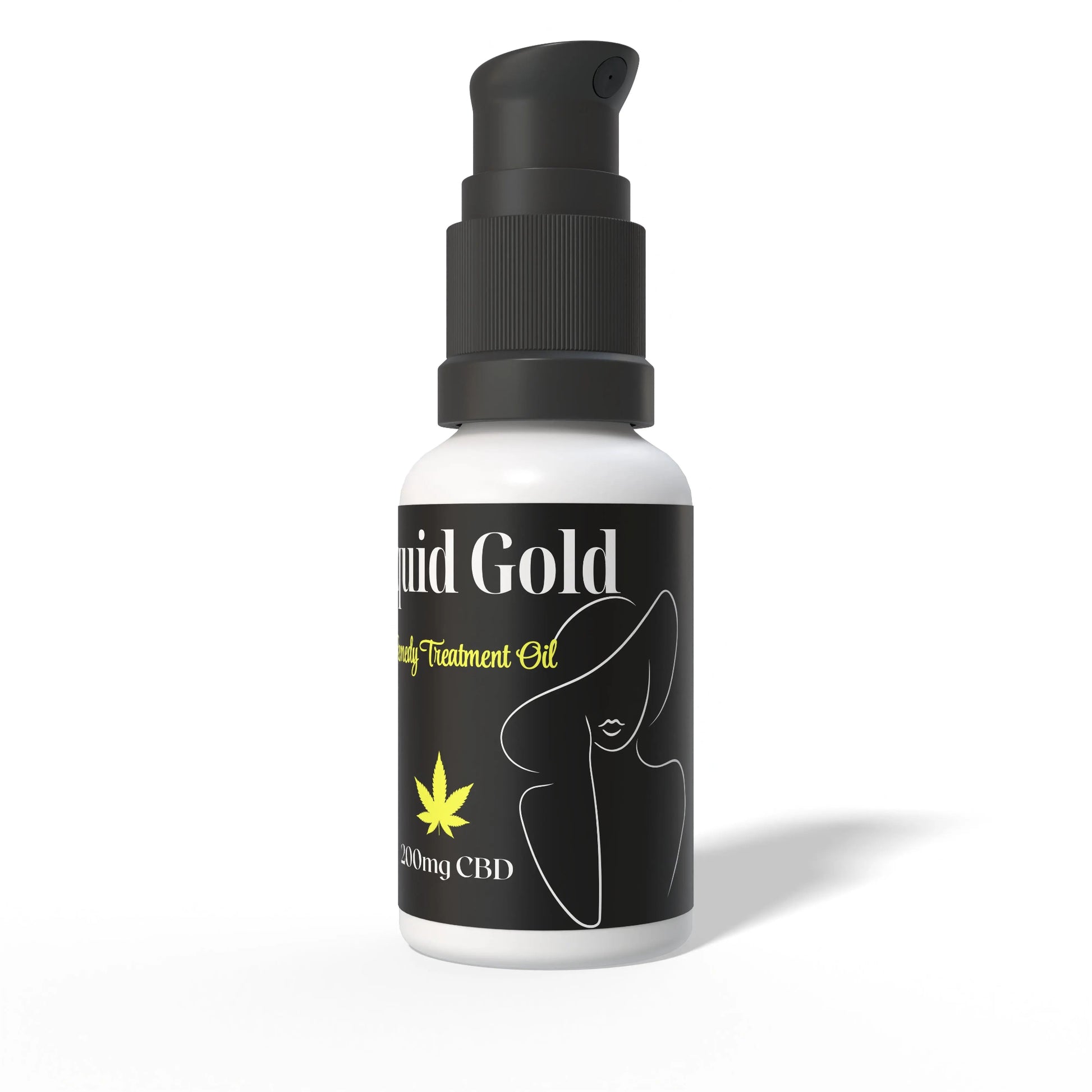 Liquid Gold - Remedy Treatment Oil - 200mg - 2 oz House of VXN Skincare House of VXN formerly Color Up Therapeutics