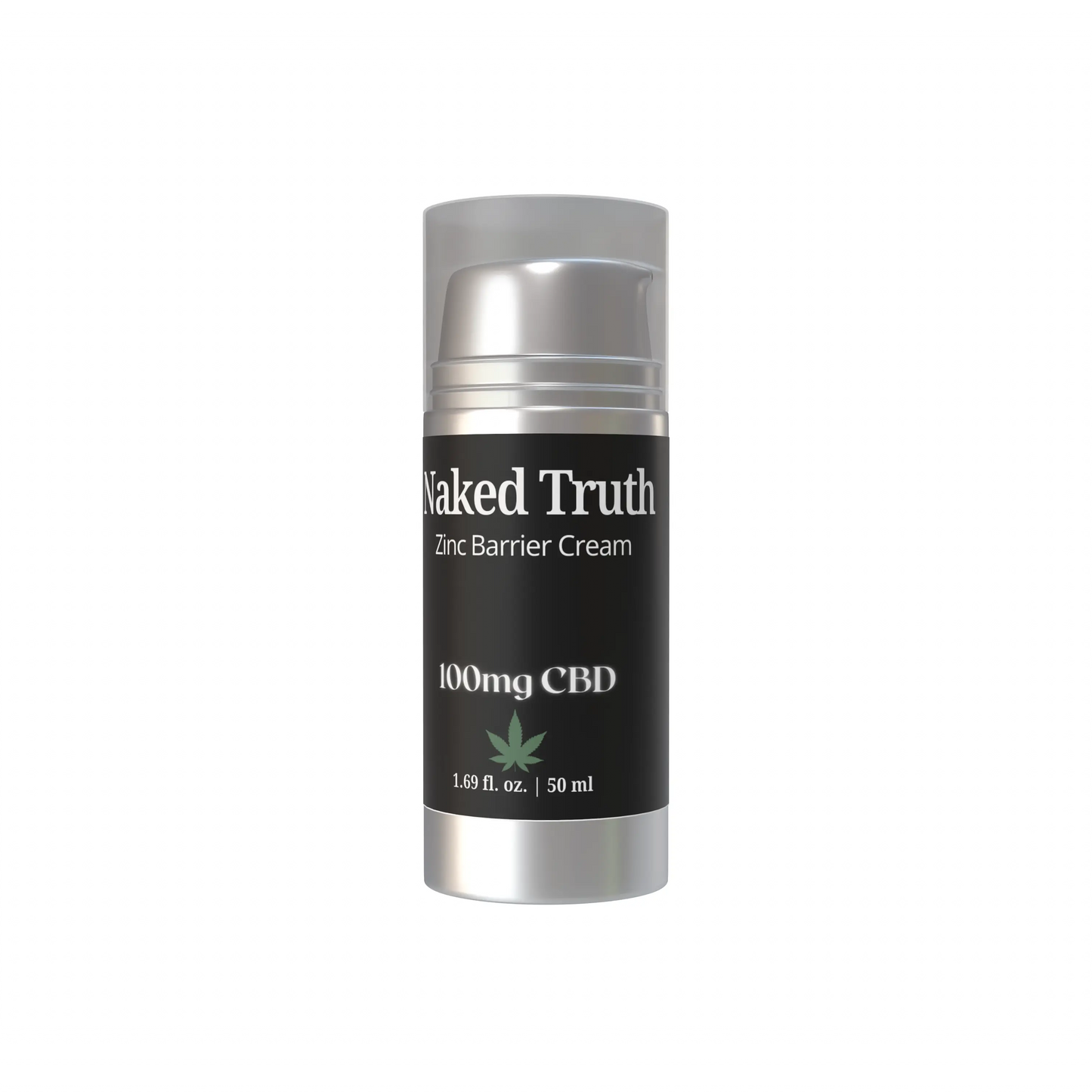 Naked Truth - Zinc Barrier Cream - 100mg CBD - 1.69oz House of VXN