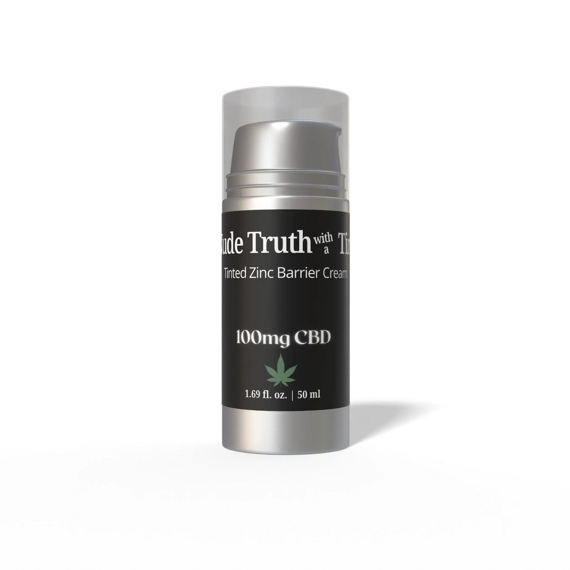 Nude Truth - Tinted Zinc Barrier Cream - 100mg CBD - 1.69oz House of VXN Skincare House of VXN