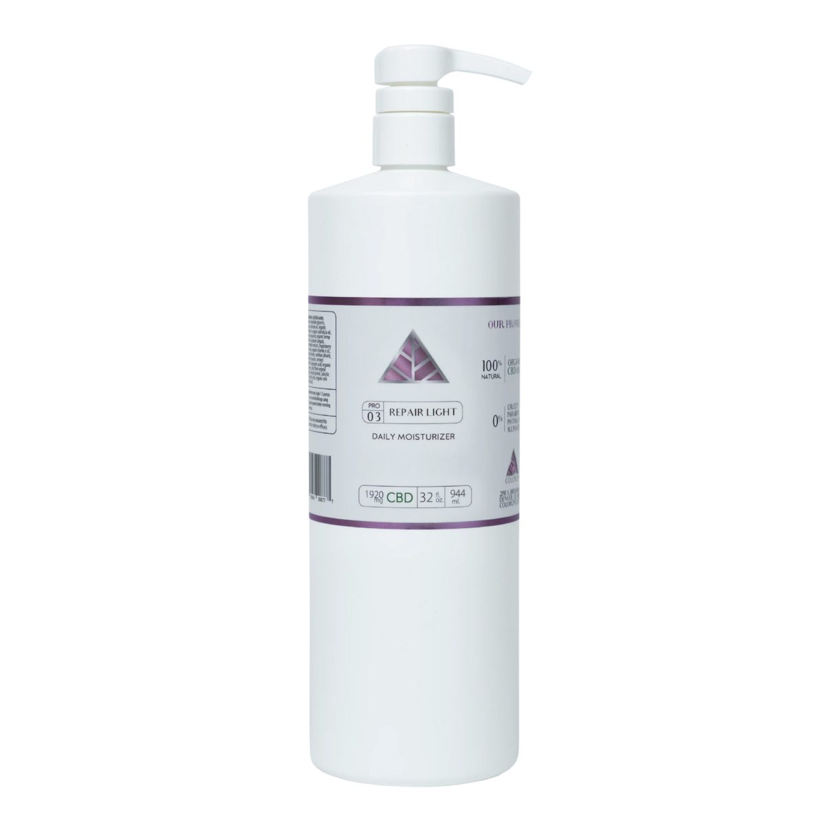 Color Up REPAIR Light Daily Moisturizer, 32 oz professional backbar size, on a transparent background.
