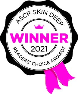 2021 ASCP Skin Deep Readers Choice Award badge for Color Up