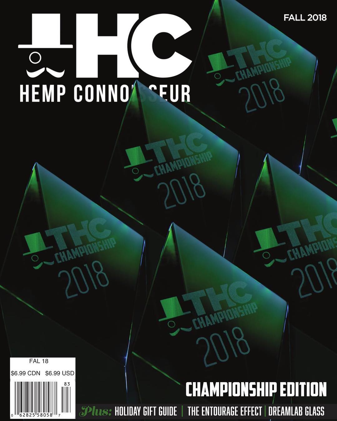 The Hemp Connoisseur editorial cover featuring Color Up
