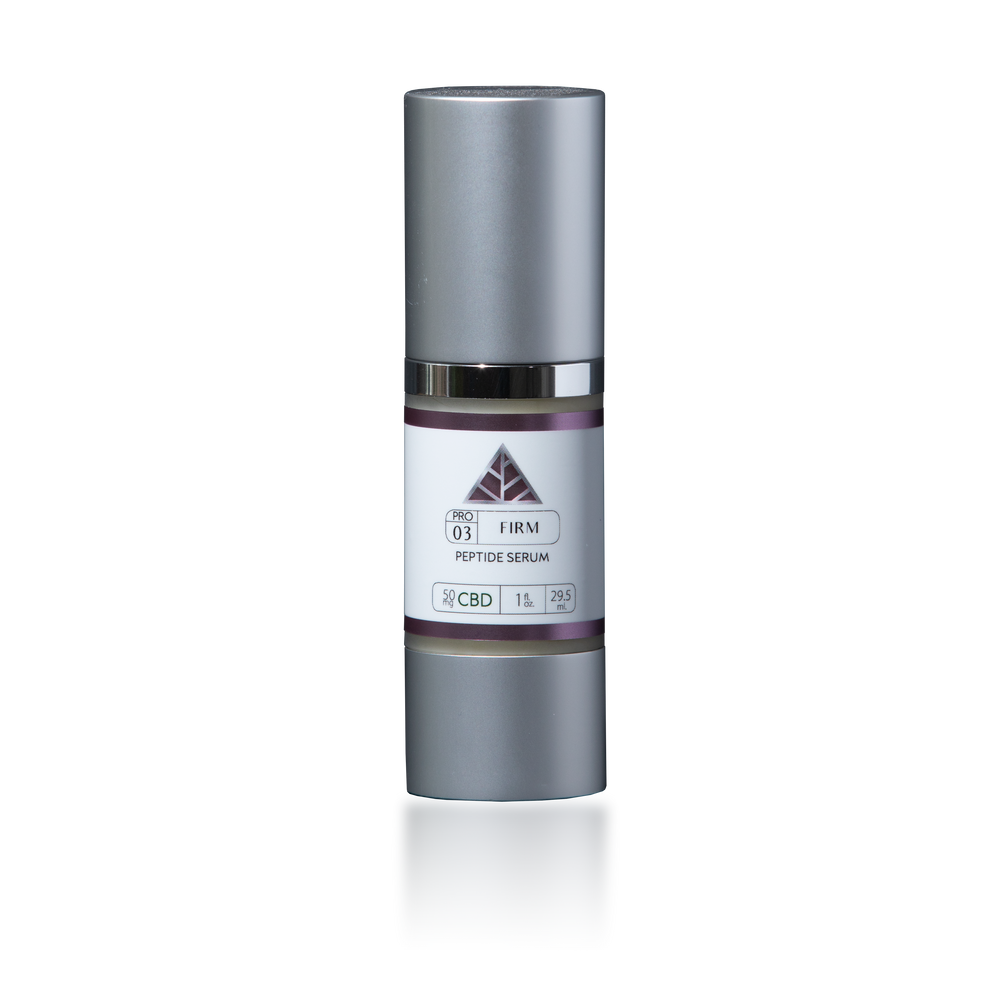 Code Disruption : Peptide Serum 100mg Pure CBD - 1oz Color Up Firm Peptide Serum