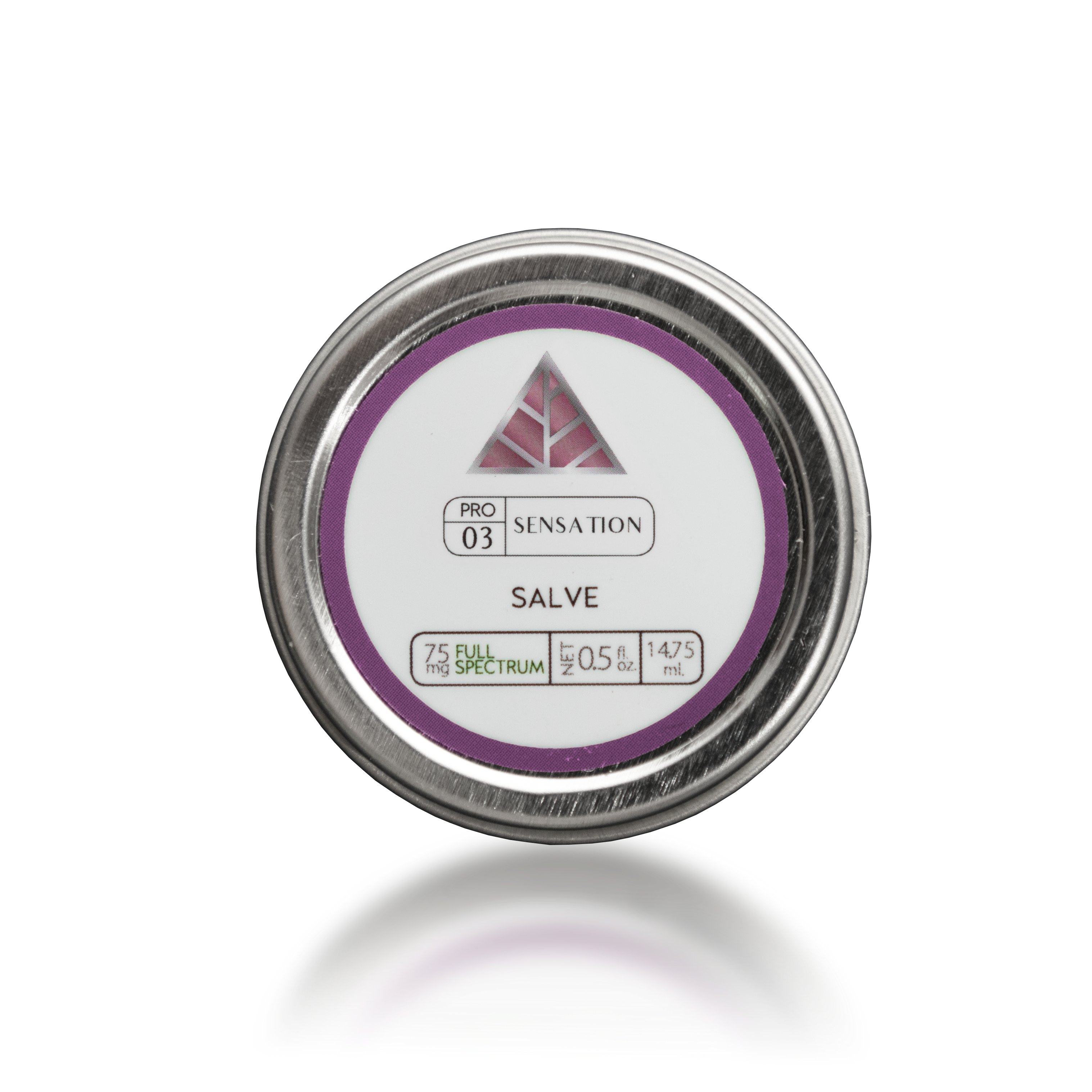 SENSATION Full Spectrum CBD Salve 0.5oz | Menthol, Camphor & Copaiba |  Travel Size