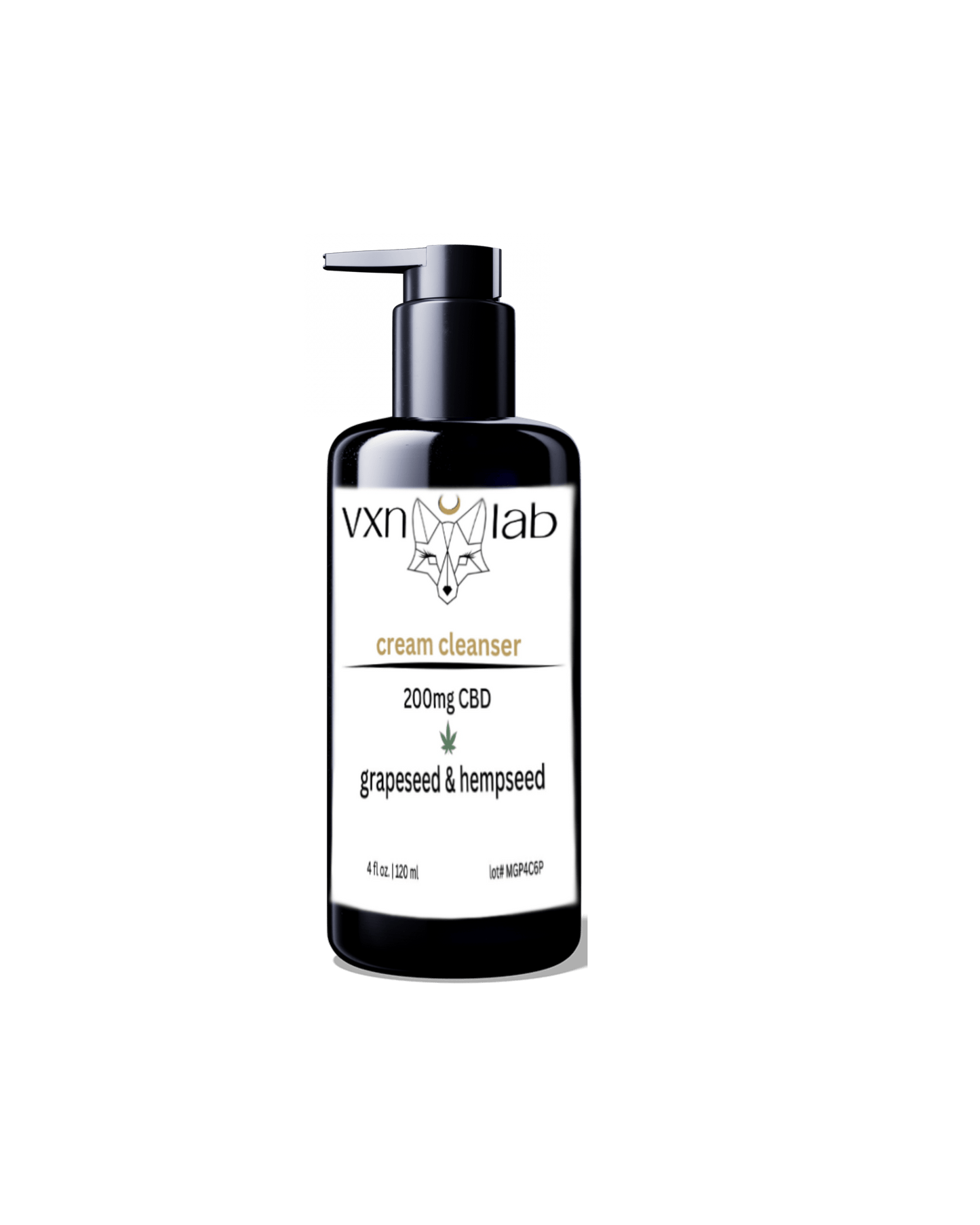 Cream Cleanser - 200mg Pure CBD - 4oz - House of VXN