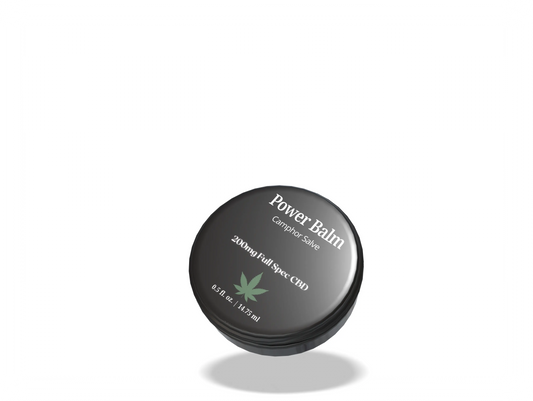Power Balm - Camphor Sensation Salve - 200mg Full Spectrum CBD - 0.5oz House of VXN