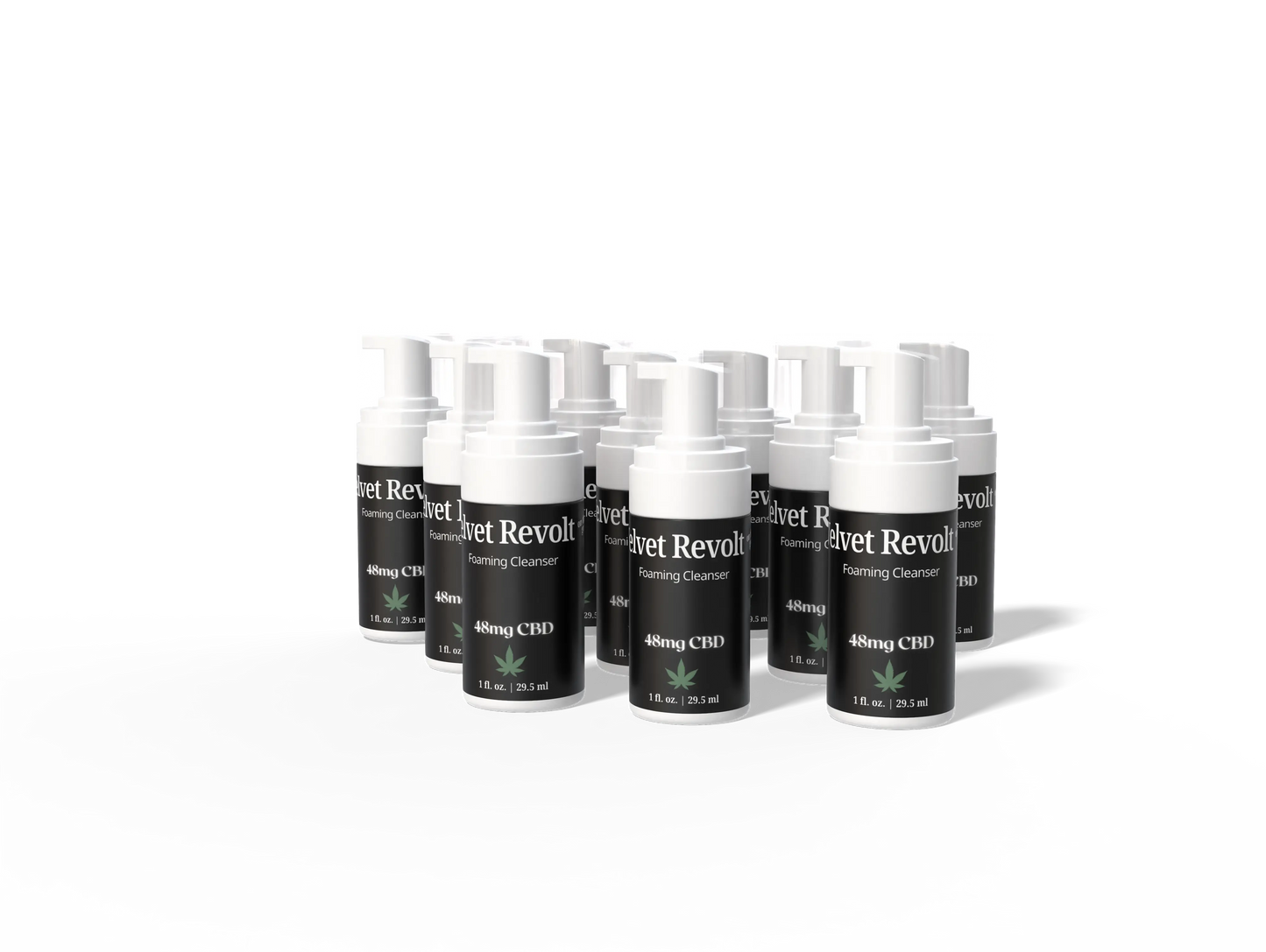 Velvet Revolt "On The Go" Foaming Cleanser - 48mg CBD - 1oz House of VXN Skincare House of VXN