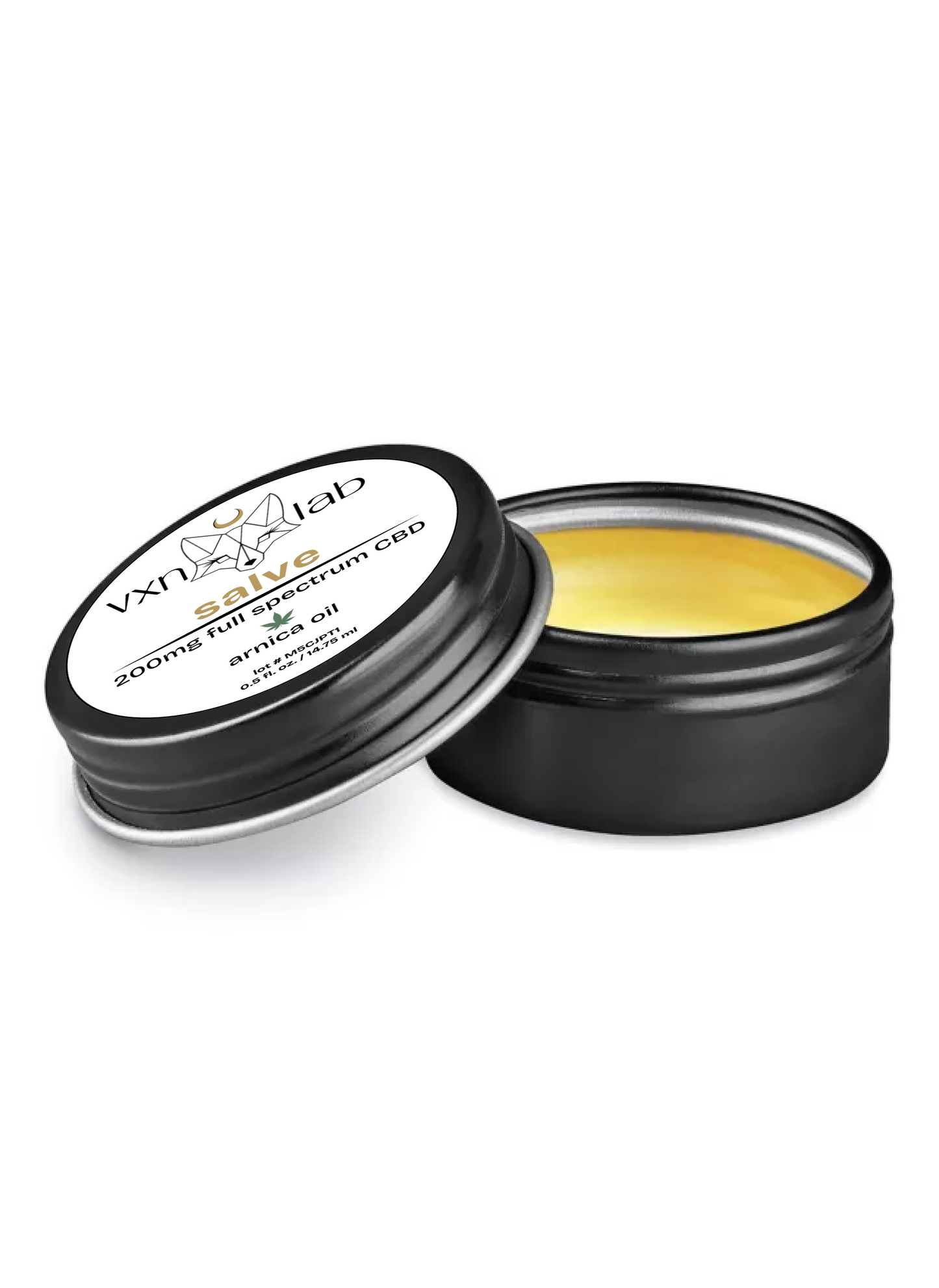 FULL SPECTRUM CBD Salve + Arnica (Pro) - VXN Lab CBD Skincare (formerly Color Up Therapeutics)