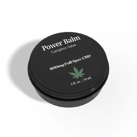 Power Balm - Camphor Sensation Salve - 800mg Full Spectrum CBD - 2oz House of VXN
