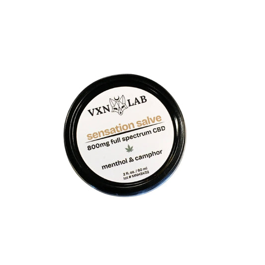 Power Balm - Camphor Sensation Salve - 800mg Full Spectrum CBD - 2oz House of VXN