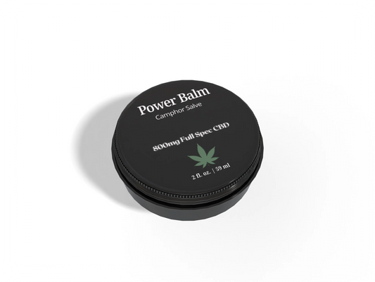 Power Balm - Camphor Sensation Salve - 800mg Full Spectrum CBD - 2oz House of VXN