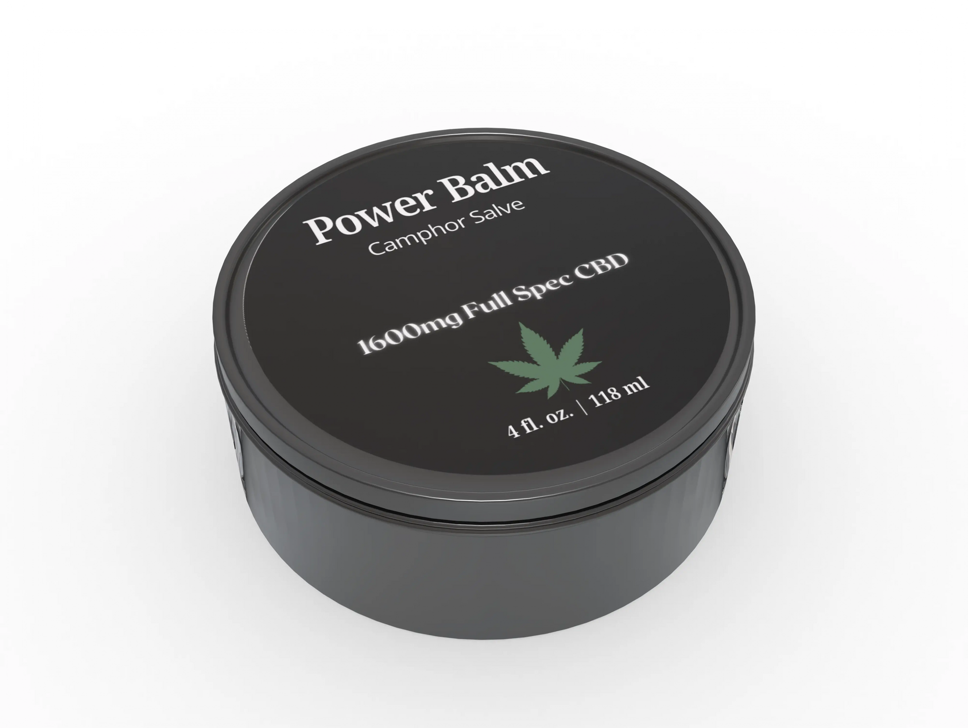 Power Balm - Camphor Sensation Salve - 1600mg Full Spectrum CBD - 4oz House of VXN