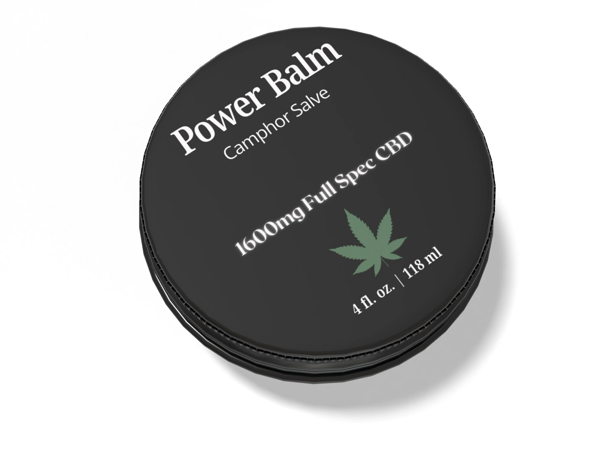 Power Balm - Camphor Sensation Salve - 1600mg Full Spectrum CBD - 4oz House of VXN