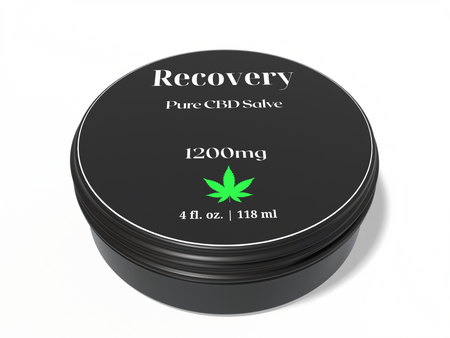 Recovery - Pure CBD Salve - 1200mg - 4oz - House of VXN