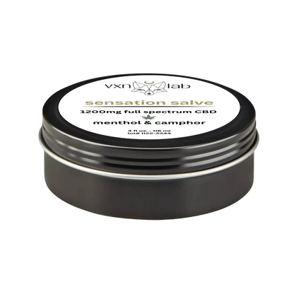 Power Balm - Camphor Sensation Salve - 1600mg Full Spectrum CBD - 4oz House of VXN