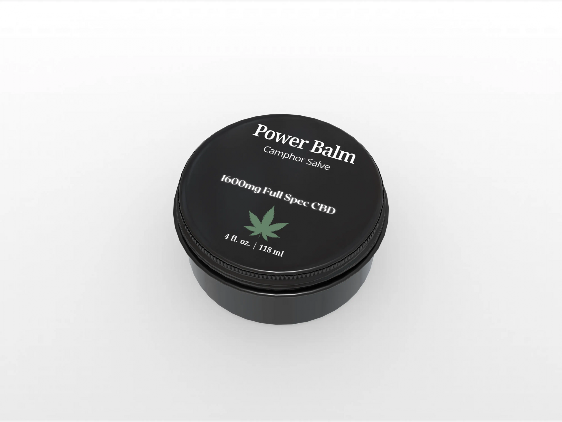 Power Balm - Camphor Sensation Salve - 1600mg Full Spectrum CBD - 4oz House of VXN