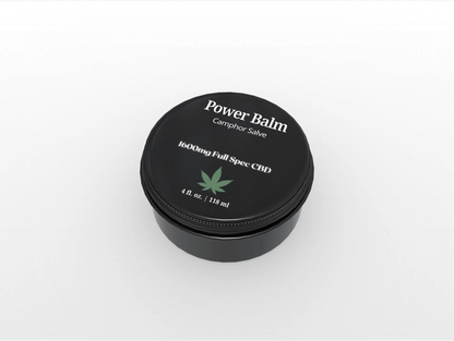 Power Balm - Camphor Sensation Salve - 1600mg Full Spectrum CBD - 4oz House of VXN
