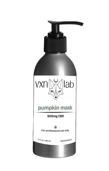 Glo Grenade - Pumpkin Enzyme Mask - 600mg CBD - 6oz - Backbar House of VXN