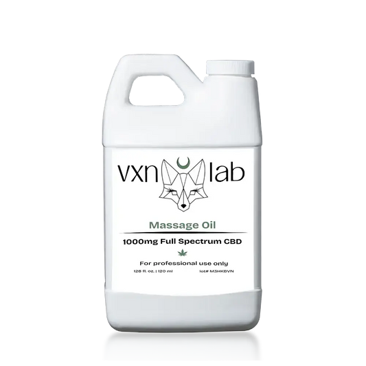 Full Resilience - Restoring Massage OIl - 4000mg Full Spectrum CBD -32 oz - Backbar House of VXN bodycare House of VXN