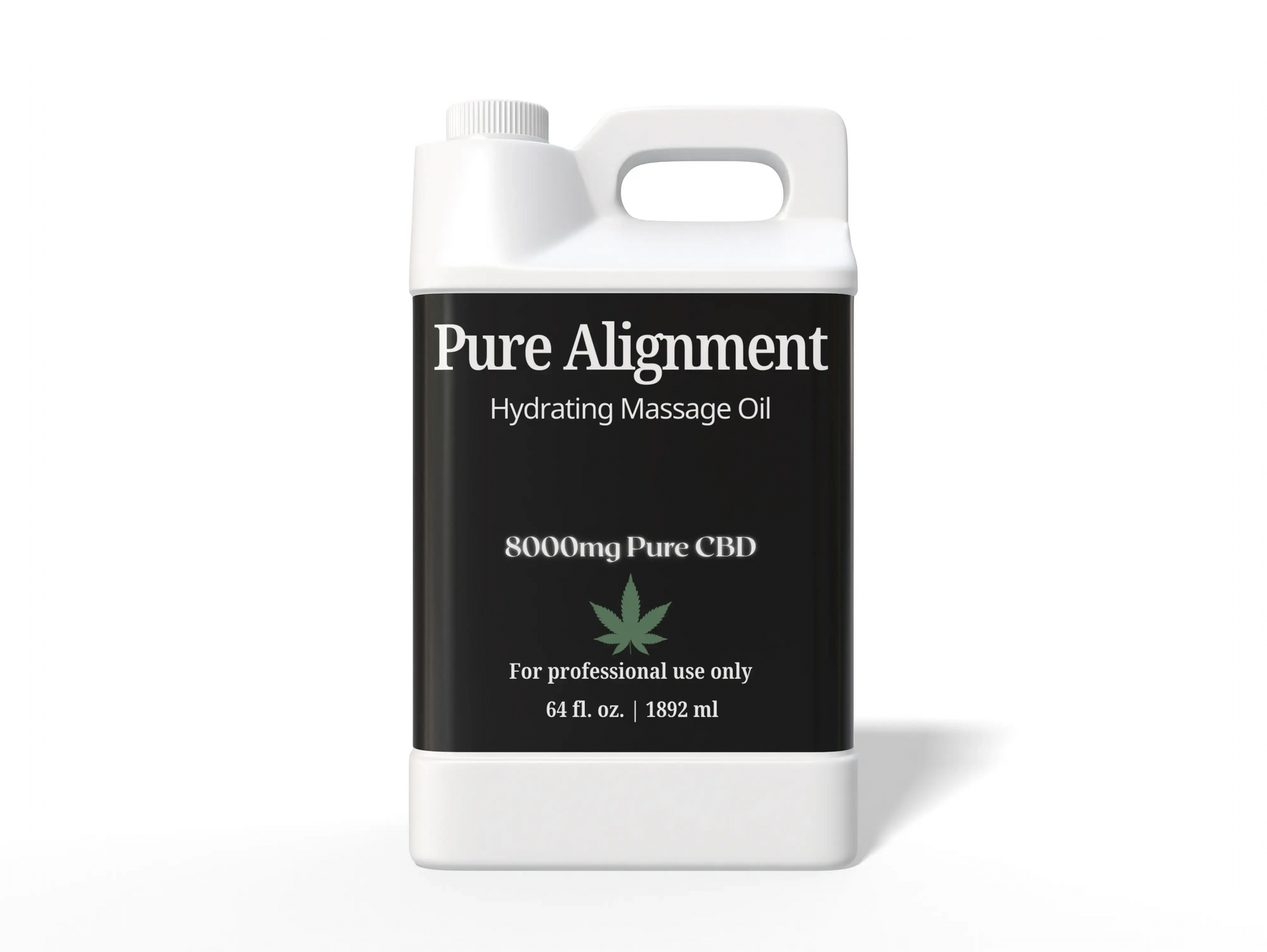 Pure Alignment - Hydrating Massage Oil - 4000mg Pure CBD -32oz - Backbar House of VXN bodycare House of VXN