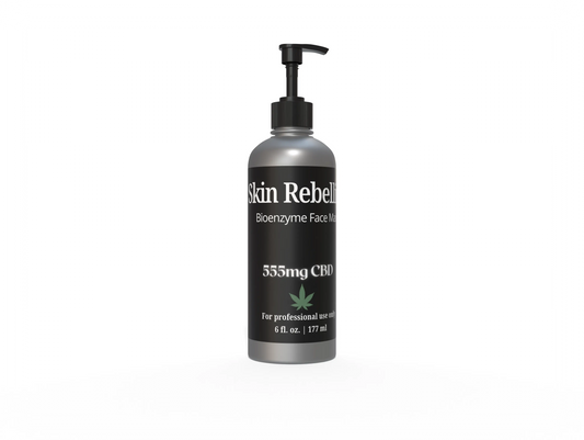 Skin Rebellion - BioEnzyme Face Mask - 555mg CBD - 6oz - Backbar House of VXN