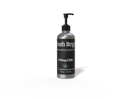 Truth Bright - Illuminating Mask - 555mg CBD - 6oz - Backbar House of VXN