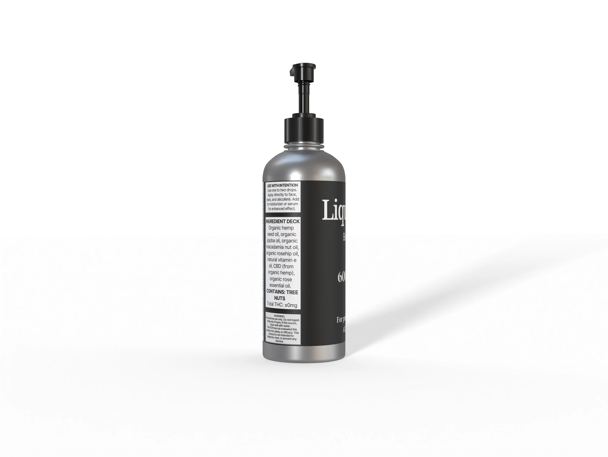 Liquid Gold - Treatment Oil - 600mg CBD - 6oz - Backbar House of VXN