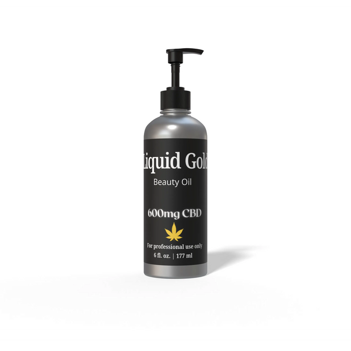 Liquid Gold - Treatment Oil - 600mg CBD - 6oz - Backbar House of VXN