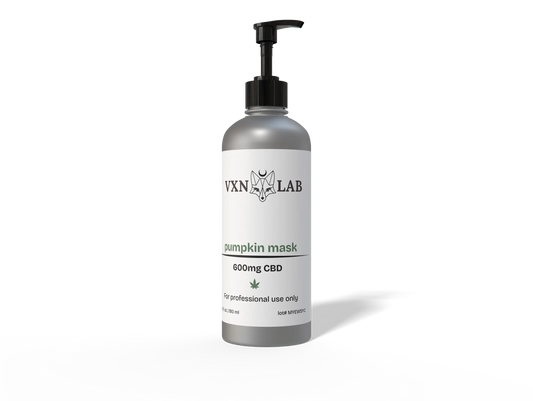 Backbar Pumpkin Enzyme Mask - 600mg Pure CBD - 6oz - PRO VXN Lab Skincare House of VXN