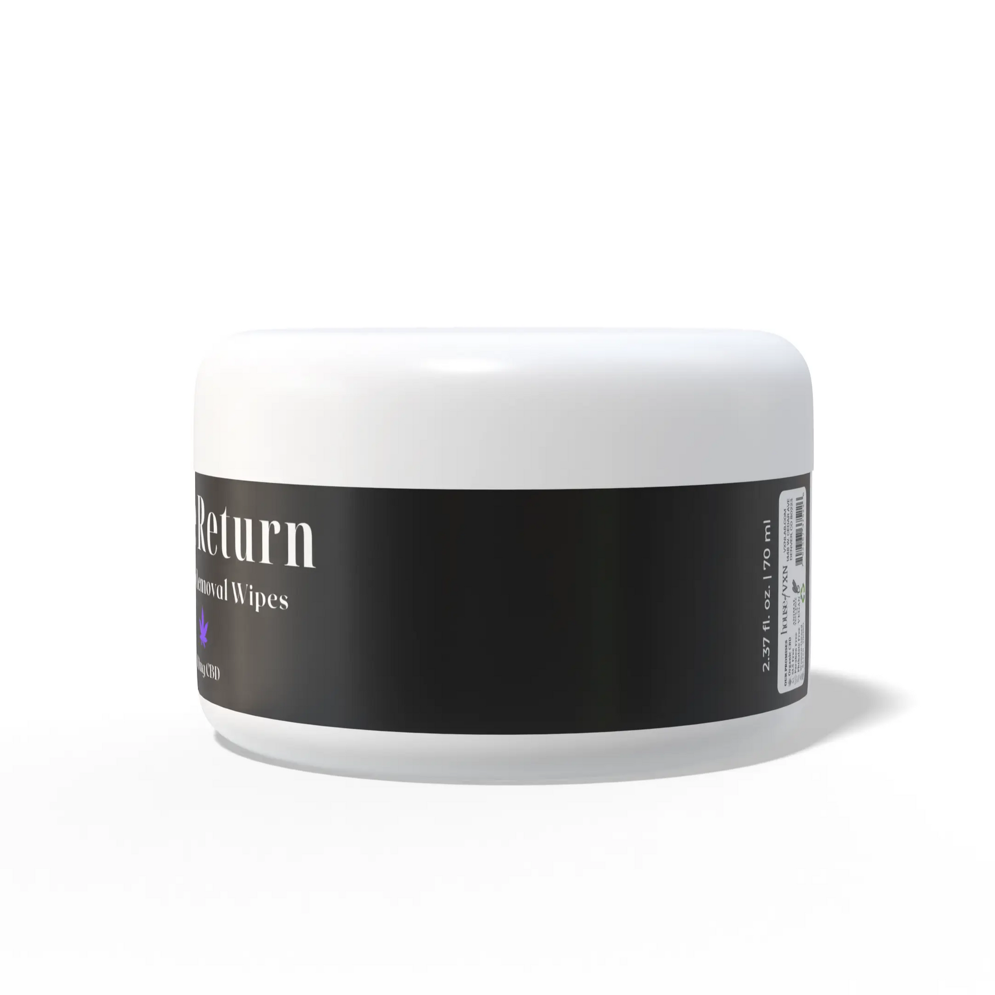 Bare Return Makeup Removal Wipes - 100mg in 50 Wipes - Bare Return Makeup Removal Wipes - 100mg in 50 Wipes  FRL-FCE-PADS Color Up