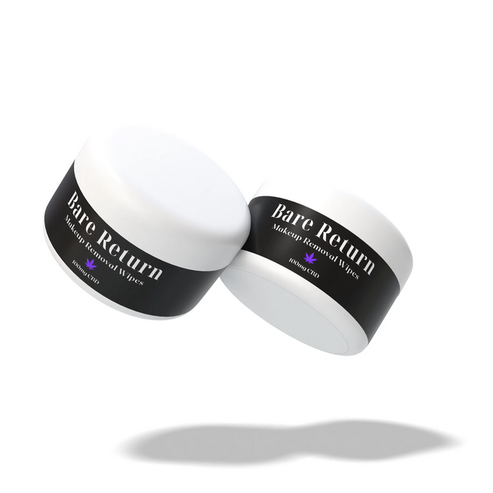 Bare Return - Makeup Removal Wipes - 100mg - 50 Wipes House of VXN Skincare House of VXN formerly Color Up Therapeutics