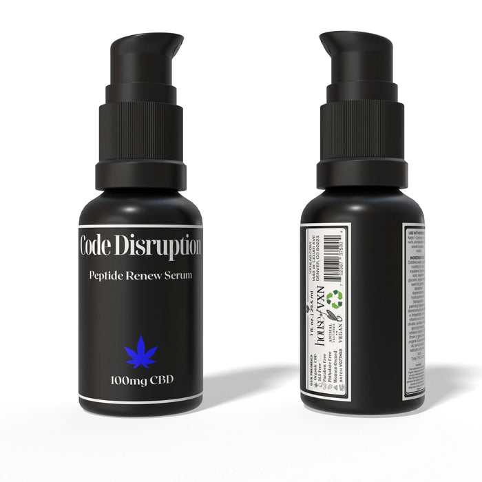 Code Disruption - Peptide Serum - 100mg - 1oz House of VXN Skincare House of VXN formerly Color Up Therapeutics