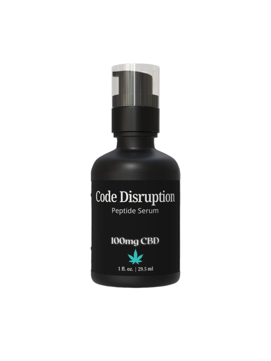 Code Disruption : Peptide Serum / 100mg Pure CBD - 1oz House of VXN