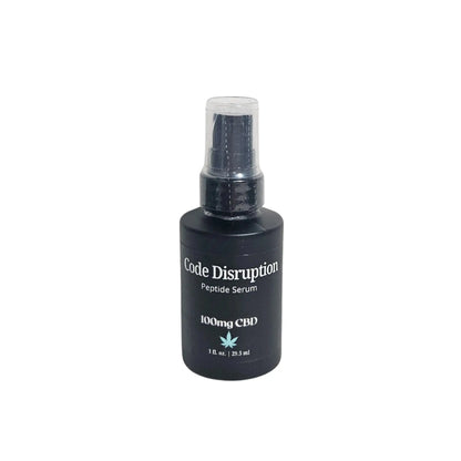 Code Disruption : Peptide Serum / 100mg Pure CBD - 1oz House of VXN Professional Cannabinoid Skincare
