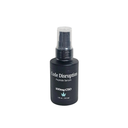 Code Disruption : Peptide Serum / 100mg Pure CBD - 1oz House of VXN Professional Cannabinoid Skincare