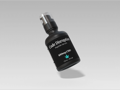 Code Disruption : Peptide Serum / 100mg Pure CBD - 1oz House of VXN Professional Cannabinoid Skincare