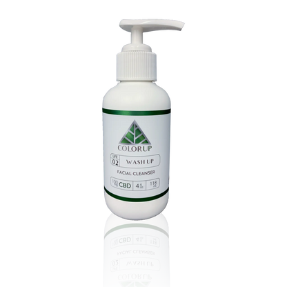 Clean Slate - Cream Cleanser - 200mg CBD - 4oz House of VXN - Color Up Wash Up Facial Cleanser