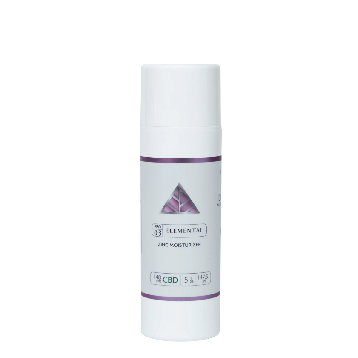Color Up ELEMENTAL Zinc Moisturizer 5 oz backbar jar on a white background