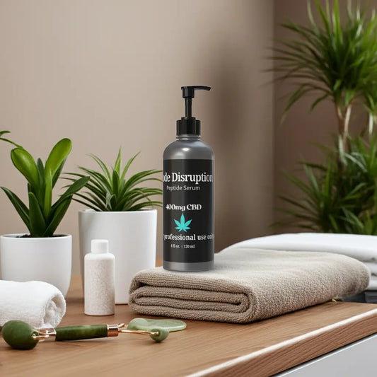 Code Disruption - CBD Peptide Serum - 400mg CBD - 4oz - Backbar House of VXN Skincare House of VXN