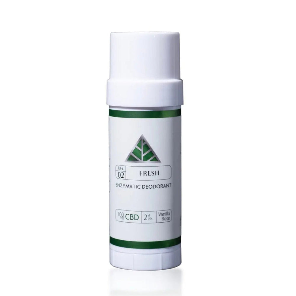 Fresh Freedom - Enzymatic CBD Deodorant - 100mg - 2oz Color Up