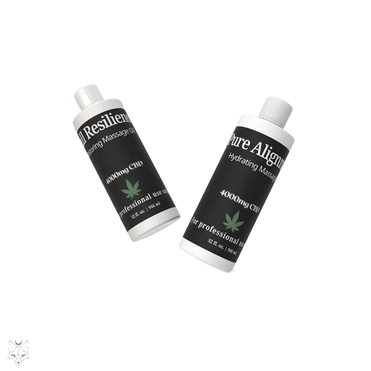 Full Resilience - Restoring CBD Massage Oil - 4000mg Full Spectrum CBD - 32 oz - Backbar House of VXN bodycare House of VXN