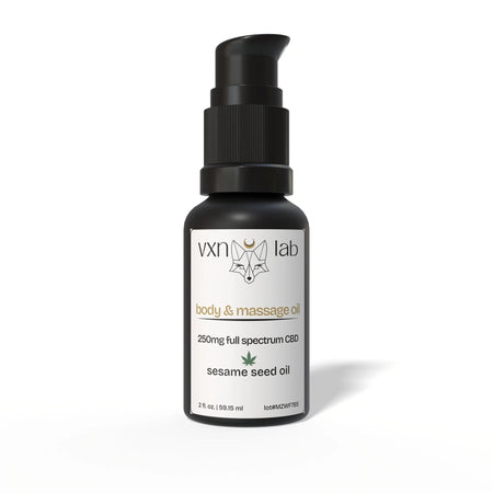 Full Spec Body Oil - 250mg - 2oz - VXN LAB VXN Lab bodycare House of VXN formerly Color Up Therapeutics
