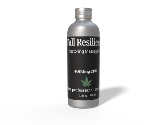 Full Resilience - Restoring Full Spectrum CBD Body Oil - 750mg CBD - 6oz House of VXN bodycare House of VXN
