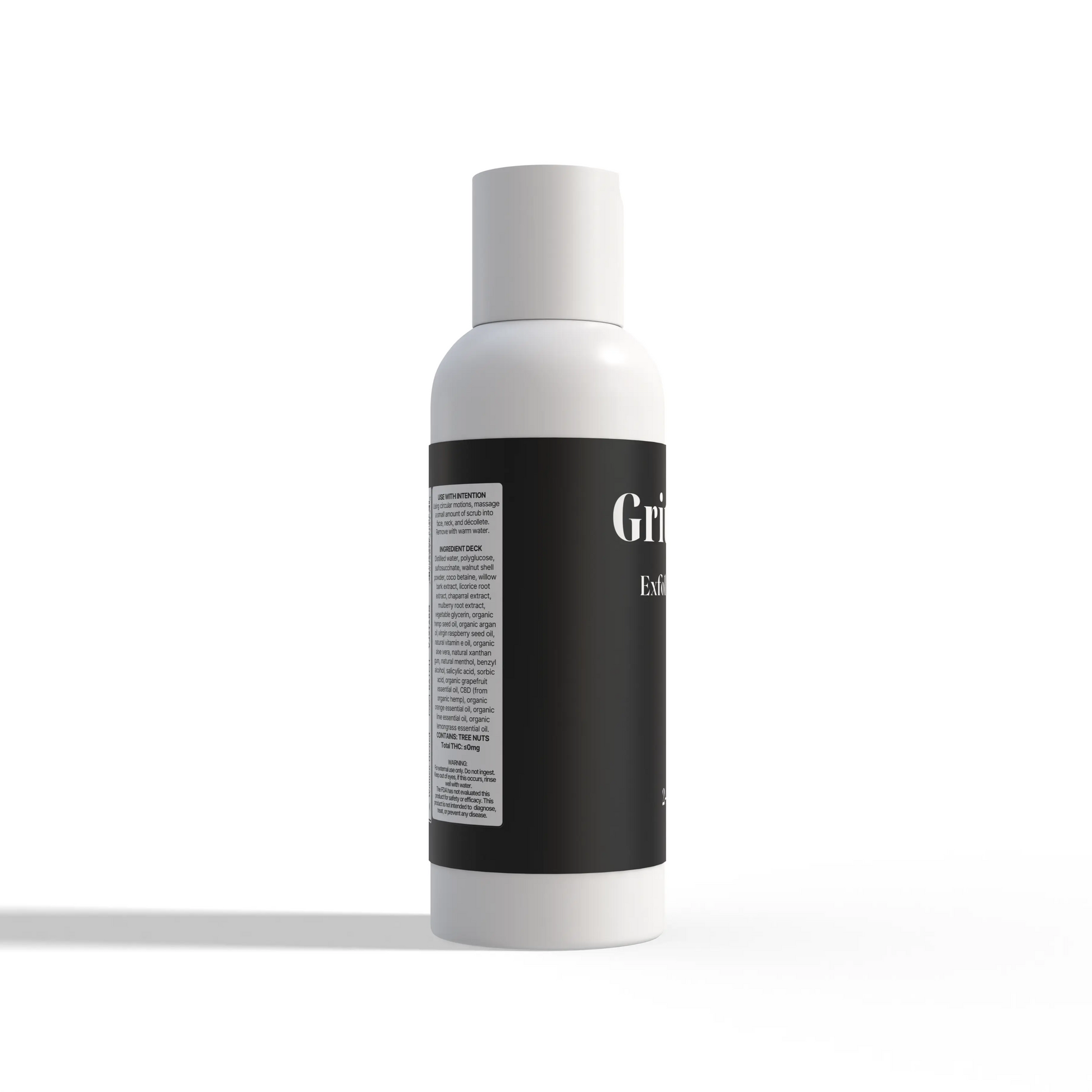 Grit Ritual - Exfoliating Scrub - 240mg CBD - 4oz House of VXN Skincare House of VXN formerly Color Up Therapeutics