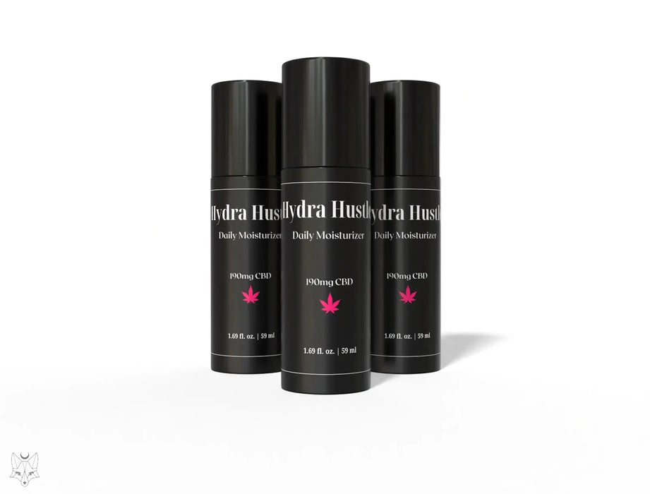 Hydra Hustle - Daily CBD Moisturizer - 190mg - 2oz House of VXN Skincare House of VXN formerly Color Up Therapeutics